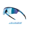 Sonnenbrille FORCE ENIGMA Blau mit Blauem Glass