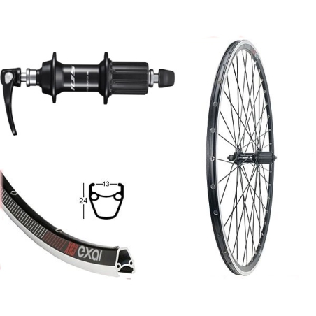 Rennrad Laufrad 36 Loch, 130mm, 10-11-fach, Shimano 105
