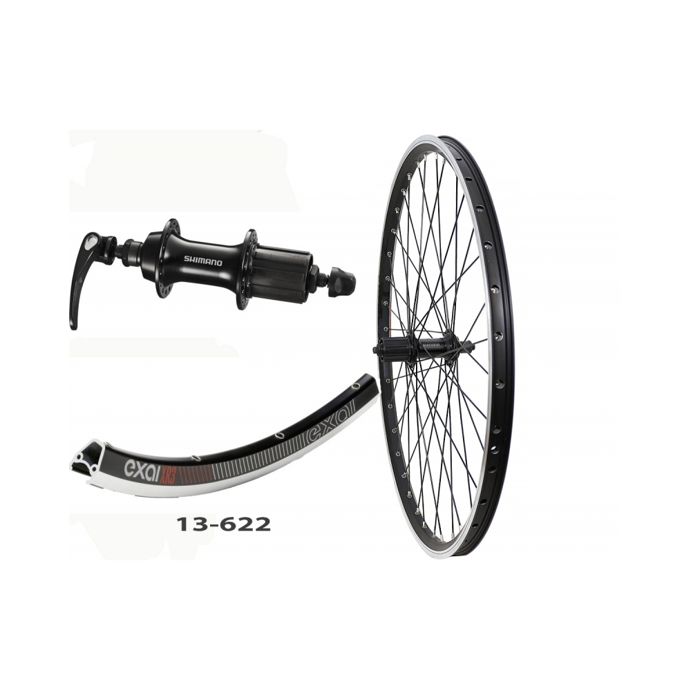 Rennrad 36 Loch 8-10-fach Schwarz