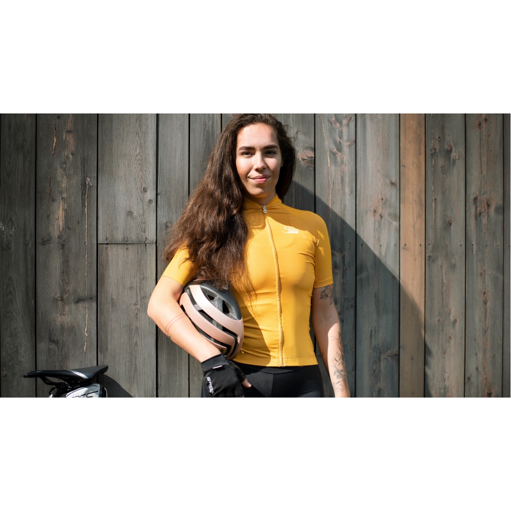 Jersey FORCE PURE Lady kurzarm gelb %%%