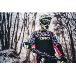 Force MTB Jersey Downhill Trikot Reckless Pink