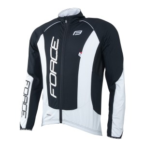 jacket/jersey F long sleeves X68 PRO. black-white