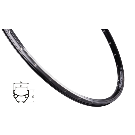 Aufpreis Hohlkammerfelge Schwarz