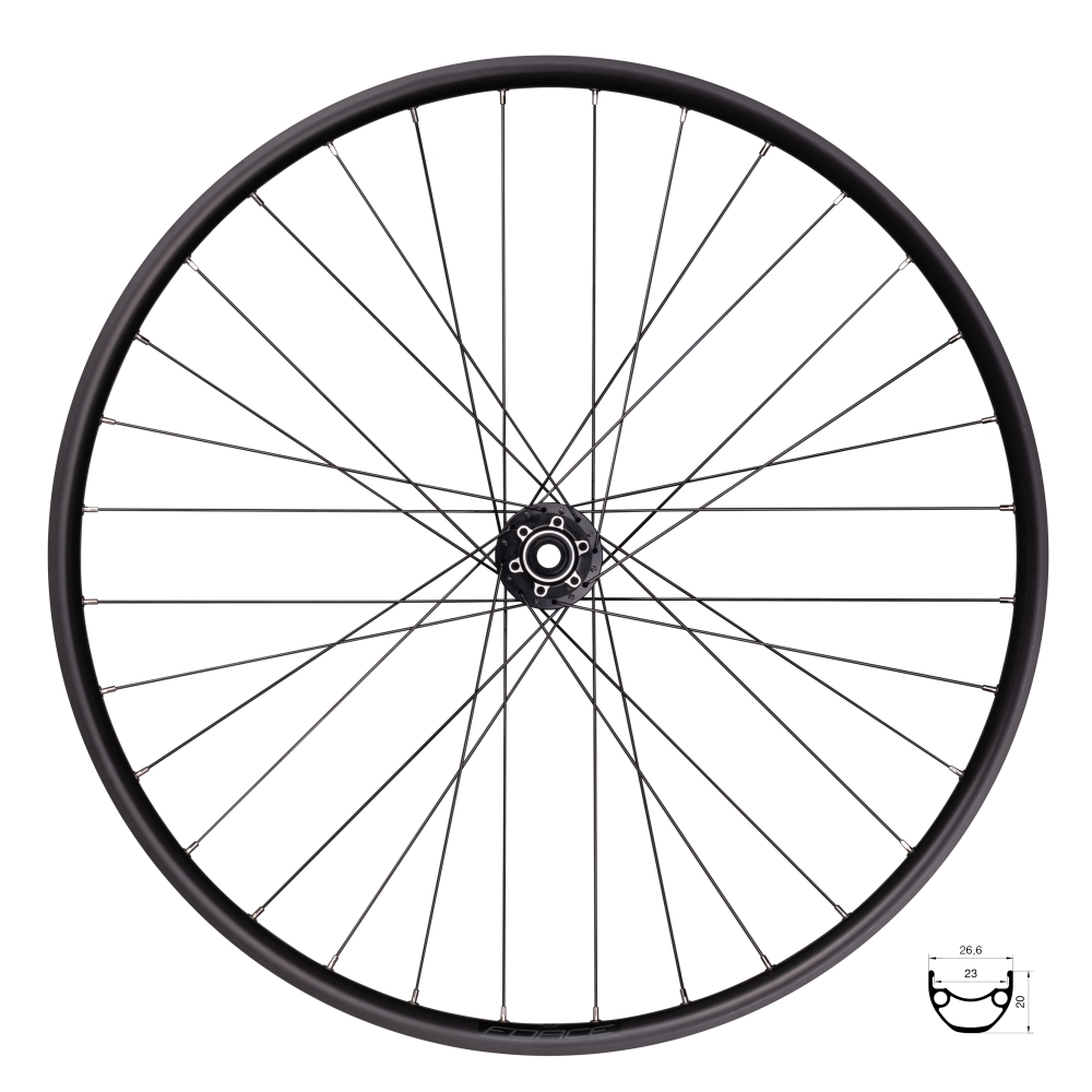 FORCE Vorderrad 29" DISC 622x23 für Steckachse 15mm , Einbaubreite 100mm