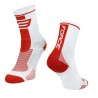socks FORCE LONG. white-red L - XL