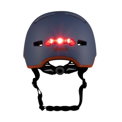 light for helmet FORCE METROPOLIS  red