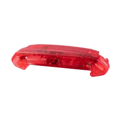 light for helmet FORCE METROPOLIS  red