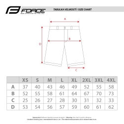FORCE Shorts MOUNT MTB ohne Polster
