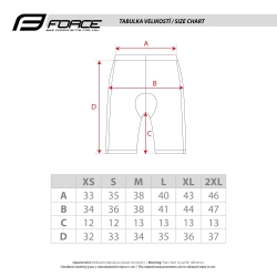 Force Innenpolster für MTB-Shorts Mount und Rebel SUPPORT Pad