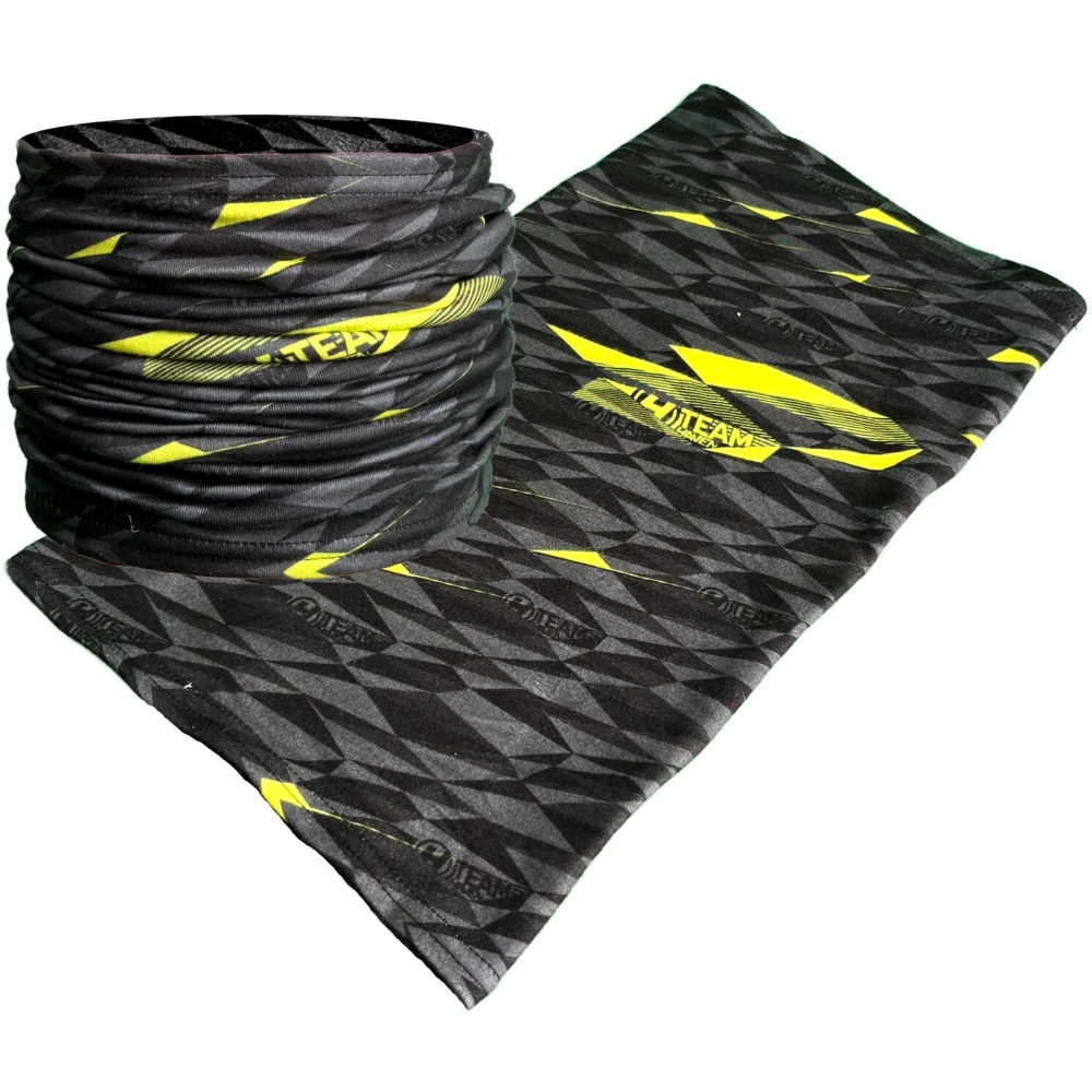 Schal Winter, schwarz-Gelb UNI