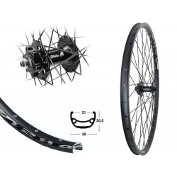 27.5 Zoll Vorderrad, 100mm QR 6 Loch Disk %