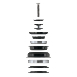 Steuersatz Fe TAPER semi-integ. 56mm black