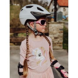 FORCE Helm AKITA Junior Weiß