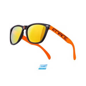 sunglasses FORCE FREE black-orange. orange lens