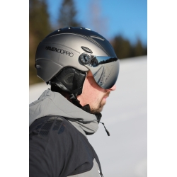 Haven Ski und Snow Board Helm Doppio Schwarz