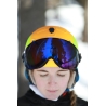 Haven Ski und Snow Board Helm Doppio Fluo