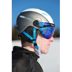 Haven Ski und Snow Board Helm Doppio Weiss