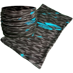 Schal Winter, schwarz-blau UNI