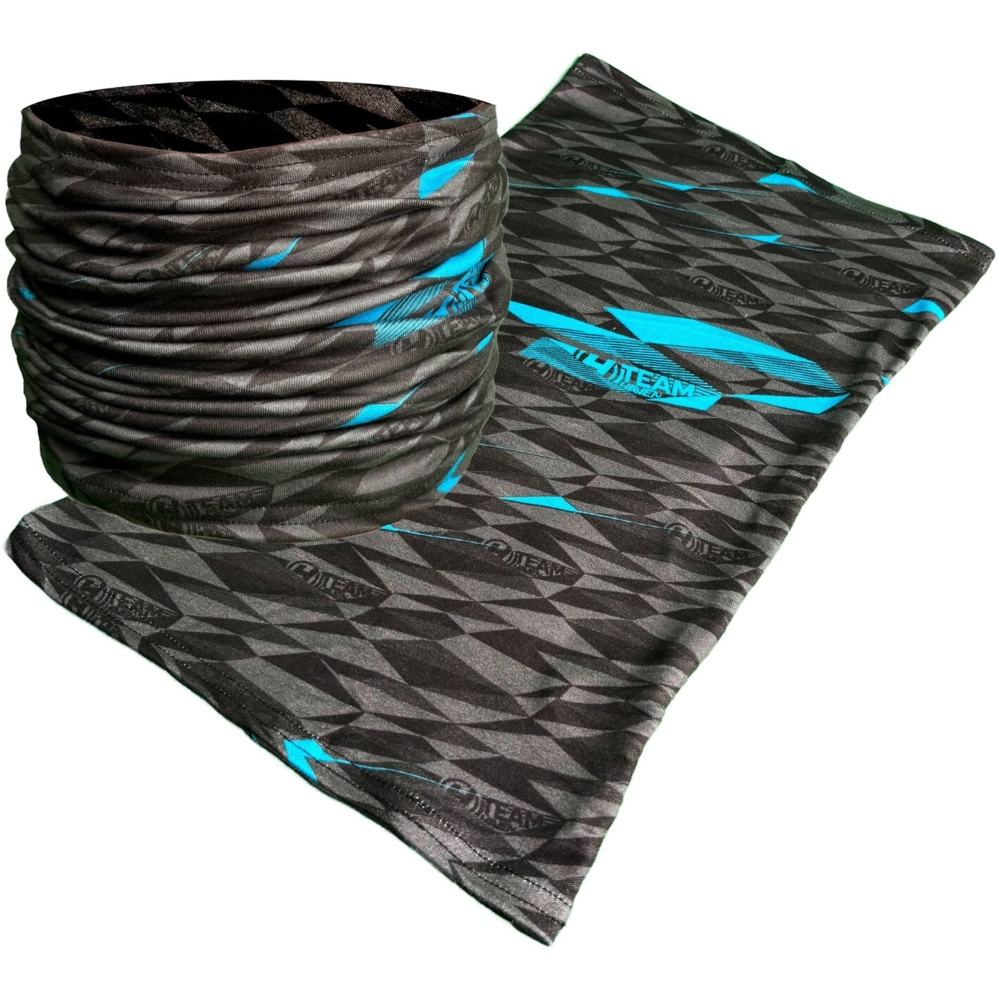 Schal Winter, schwarz-blau UNI