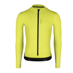 FORCE Jersey ENDLESS Gelb gefüttert für +5°C bis +15°C
