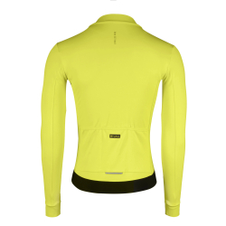 FORCE Jersey ENDLESS Gelb gefüttert für +5°C bis +15°C
