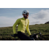 FORCE Jersey ENDLESS Gelb gefüttert für +5°C bis +15°C