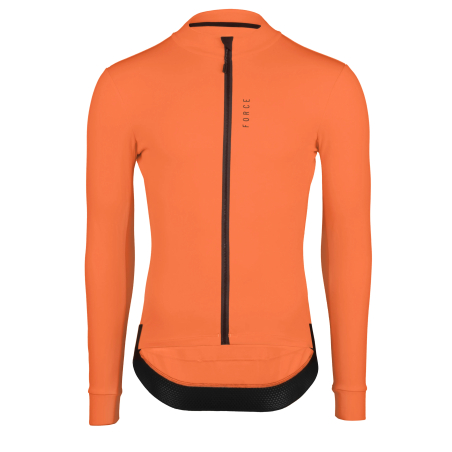 FORCE Jersey ENDLESS Orange gefüttert für +5°C bis +15°C