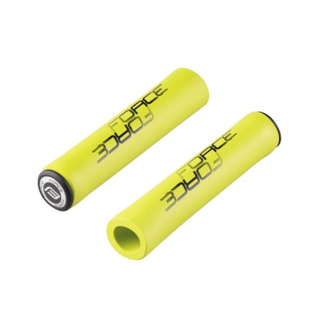 grips FORCE LOX silicone. fluo green. packed