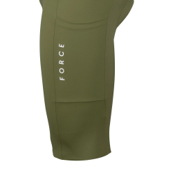 Force Radhose Mono mit Polster, Grün