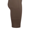 Force Radhose Mono Lady mit Polster, Braun