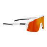 Force Sonnenbrille STRIVE, weiß, Rot verspiegelte Gläser