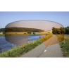 Force Sonnenbrille ELECTRA, weiß, braune verspiegelte Gläser