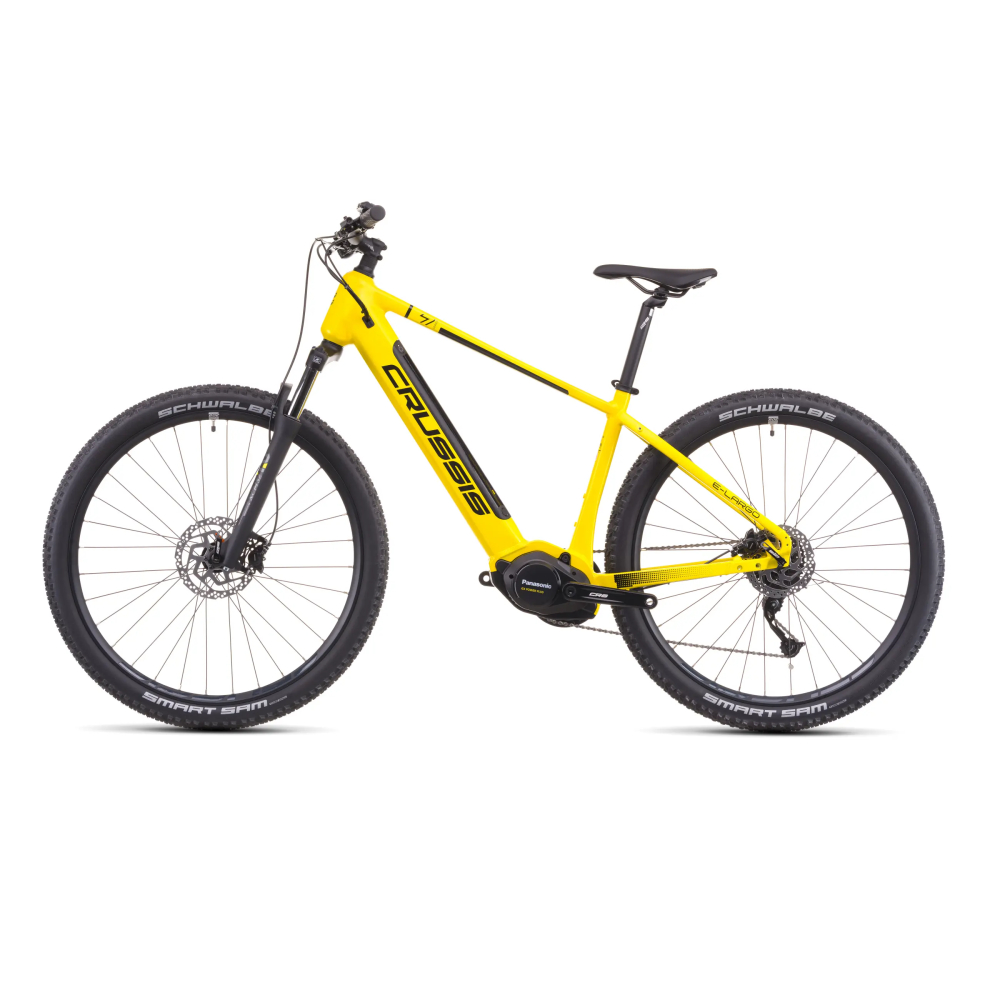Crussis E-MTB ONE-Largo 7.11-(715 Wh) Gelb