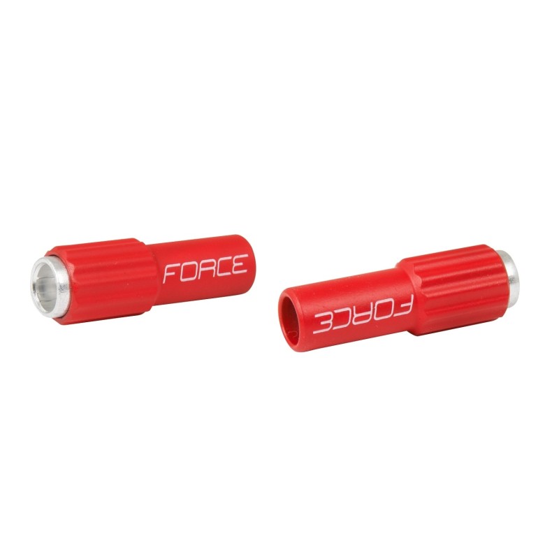 adjuster bolts for derailleur cables 2 pcs red