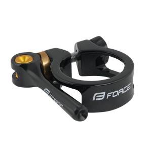 seat clamp FORCE with QR 34.9mm Al. black