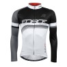 jersey FORCE LUX long sleeves. black-white L