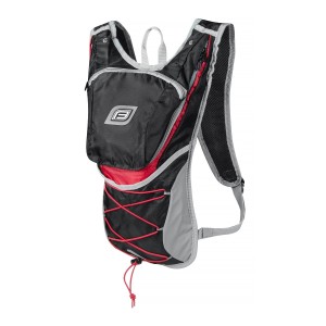 backpack FORCE TWIN 14 l. black-red