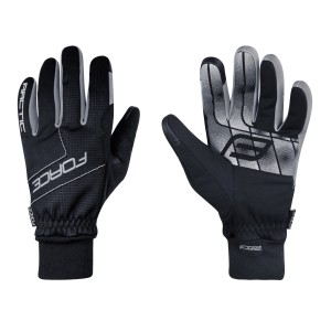 winter gloves FORCE ARTIC. black L