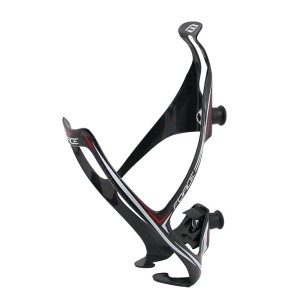 bottle cage FORCE carbon 18g. black-white-red