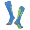 socks FORCE TESSERA COMPRESSION. blue/fluo S-M