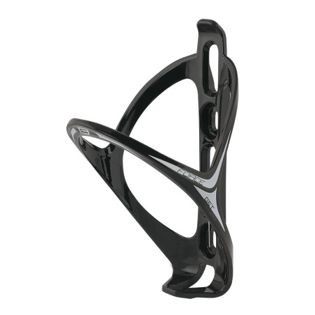 bottle cage FORCE GET plastic.black-white glossy