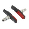 brake shoes F one-off. black-red 70mm packed