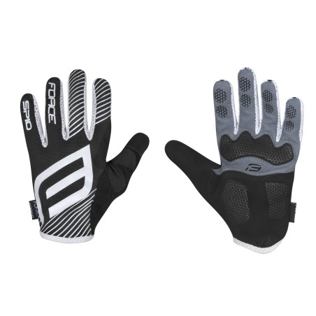 gloves F MTB SPID summer. w/o fastening. black L