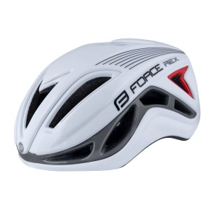 helmet FORCE REX. white-grey. S-M