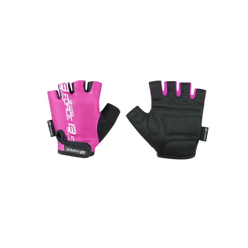 gloves FORCE KID. pink L