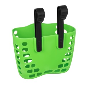 basket for handlebar baby. green