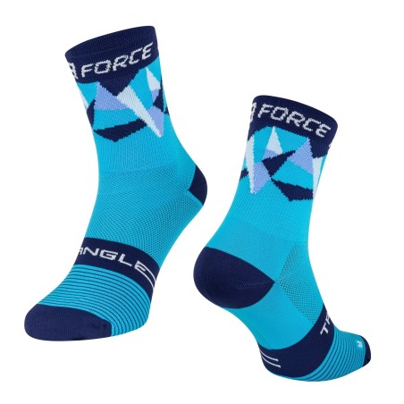socks FORCE TRIANGLE. blue S-M