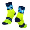 socks FORCE TRIANGLE. fluo-blue L-XL