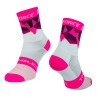 socks FORCE TRIANGLE. white-pink L-XL