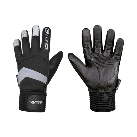 gloves winter FORCE WARM. black L